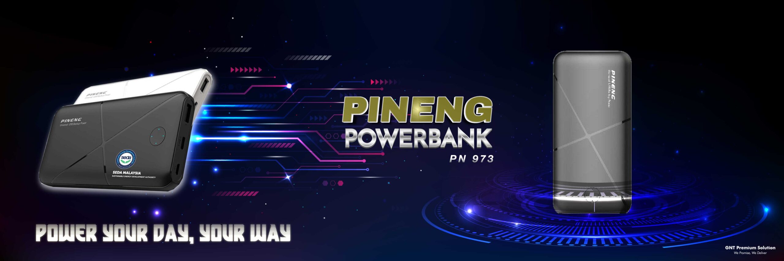 Power Bank PINENG 973